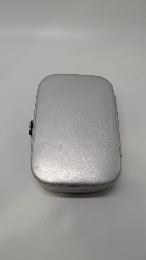 "It's the Little Things" Silver Small Jewelry Travel Case