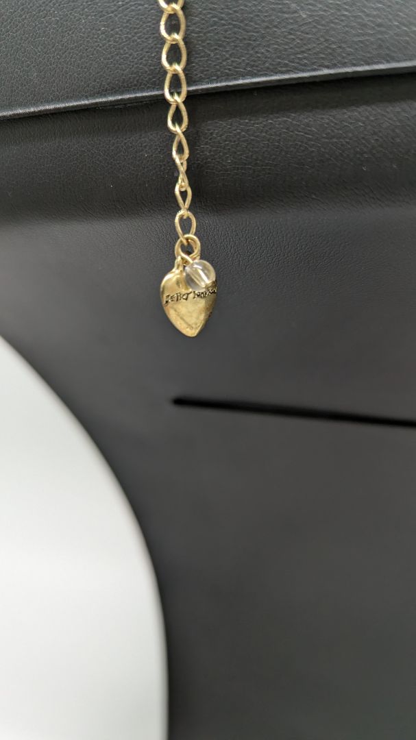 Betsey Johnson Gold "Under the Sea" Charm Necklace