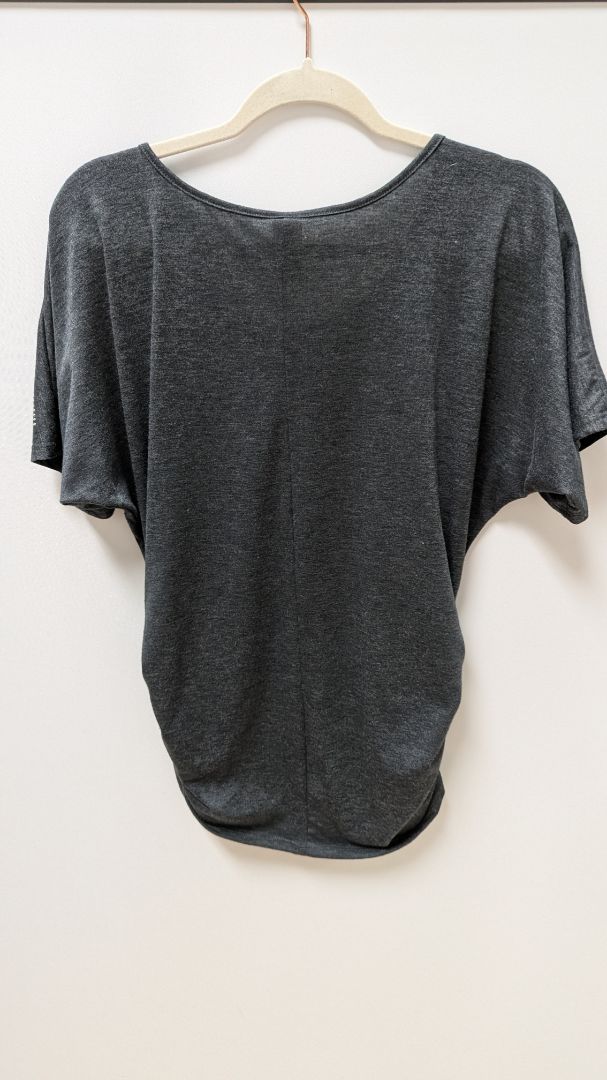 Espresso Dark Grey Embellished Tee