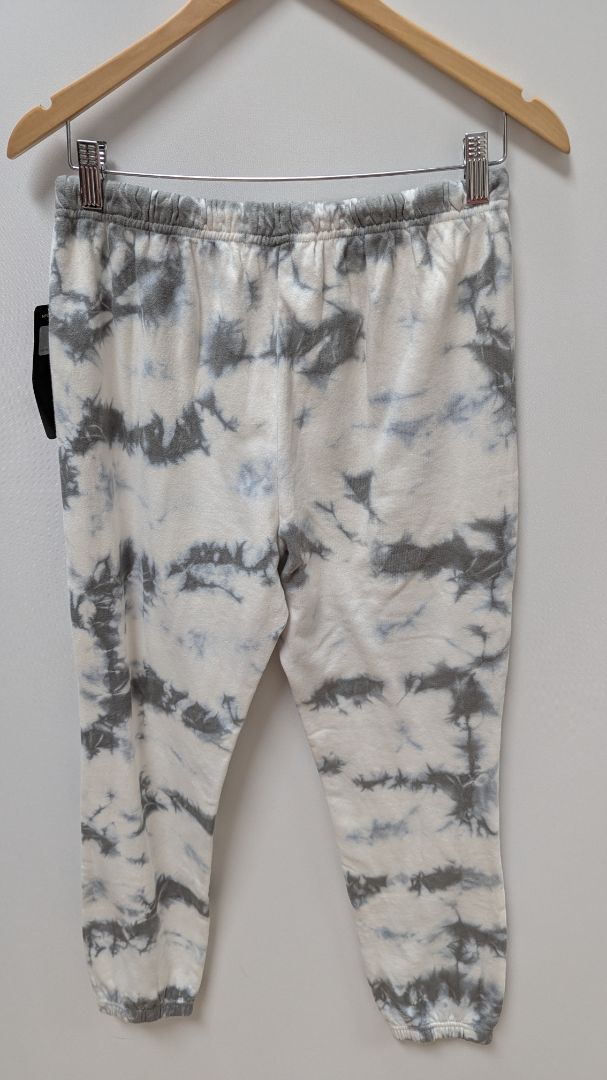 Junk Food Grey/White Tie-Dye "Raiders" Sweatpants