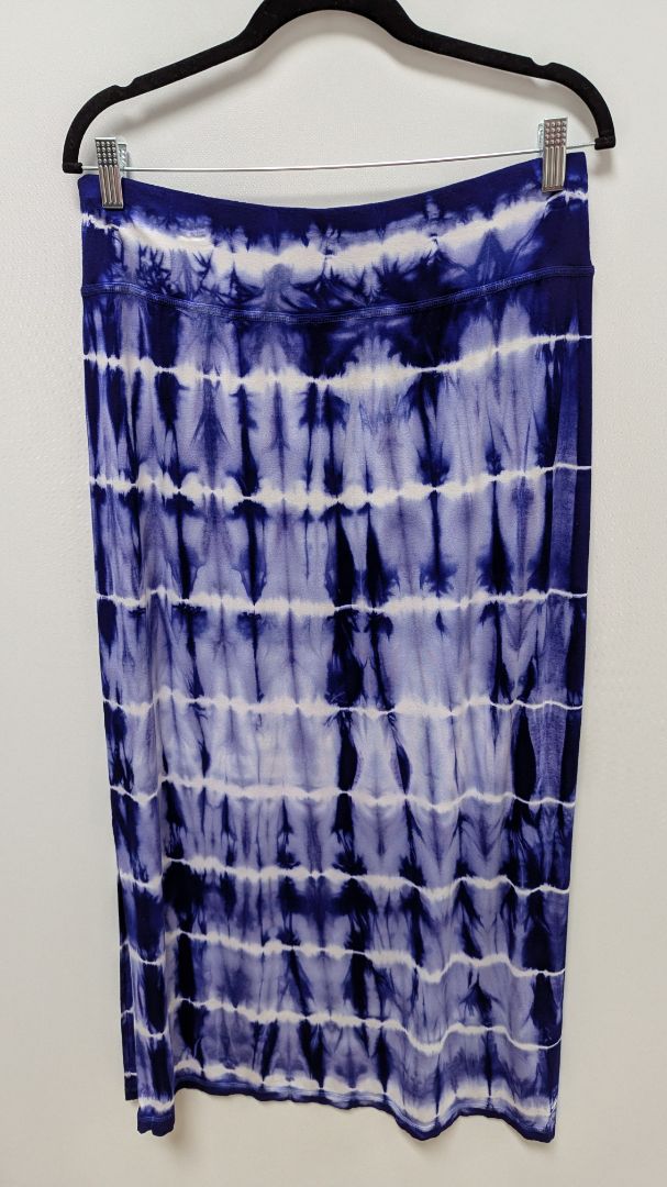 Zenergy by Chico's Brazilian Blue Tie-Dye Marissa Skirt