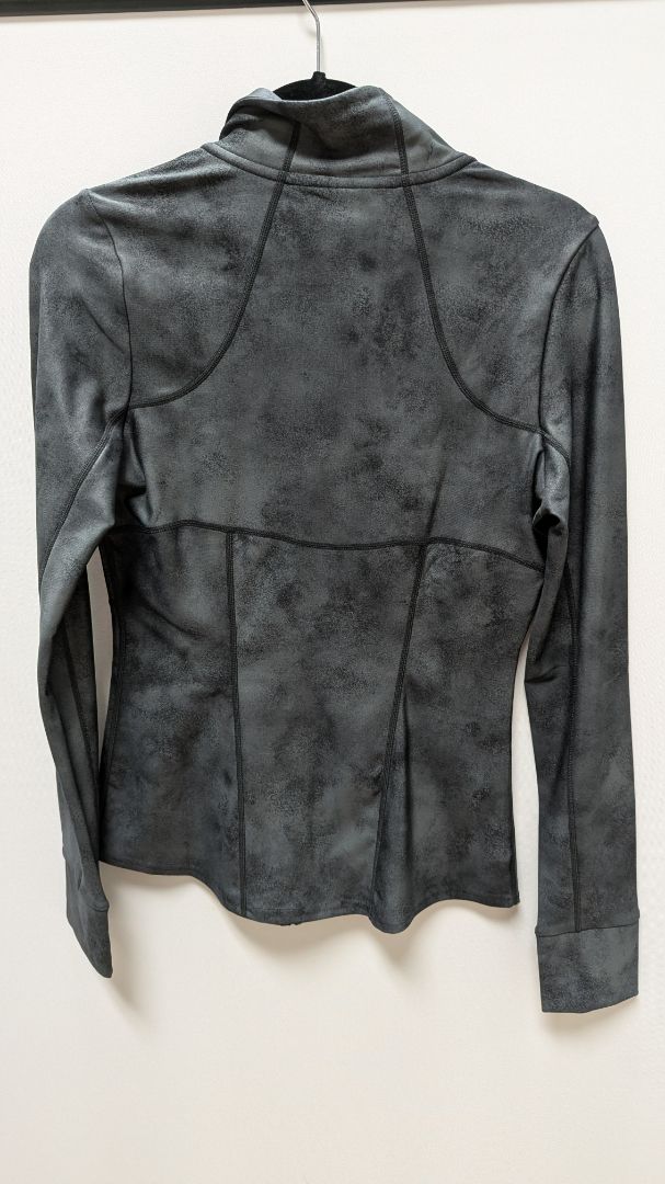 Fabletics Onyx Smudge Cold Weather Full-Zip Jacket