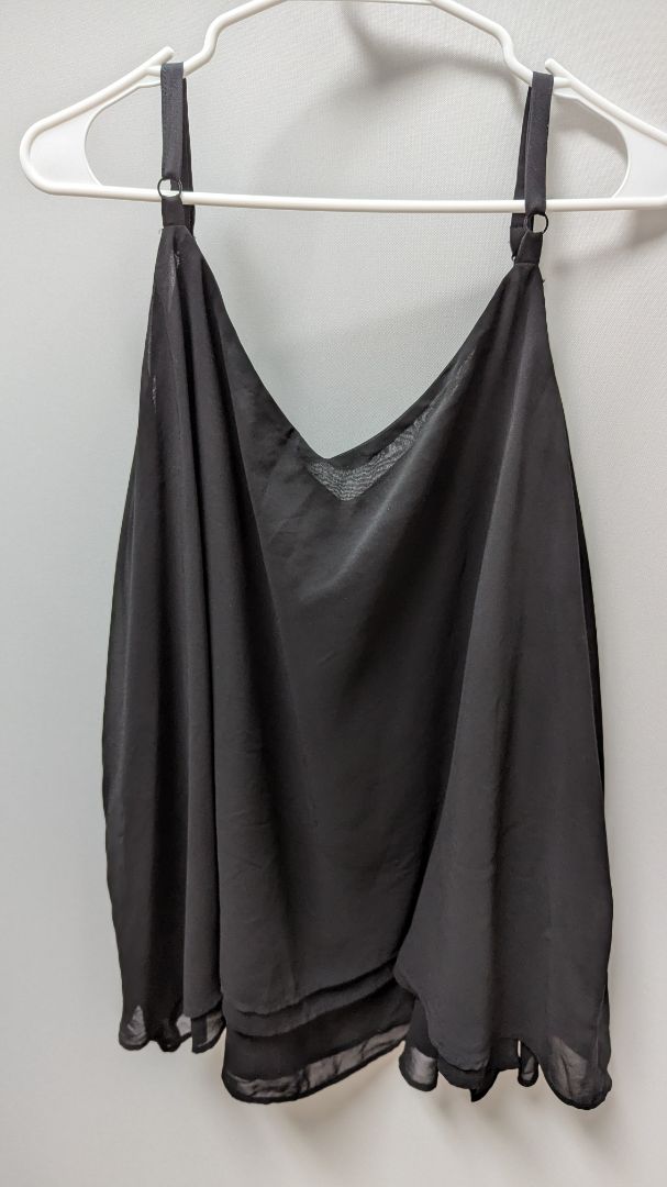 Torrid Black Sleeveless Shell Blouse