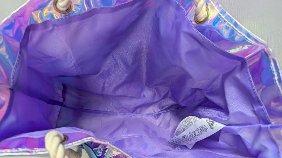 Disney Lilo & Stitch Iridescent Beach Tote Bag