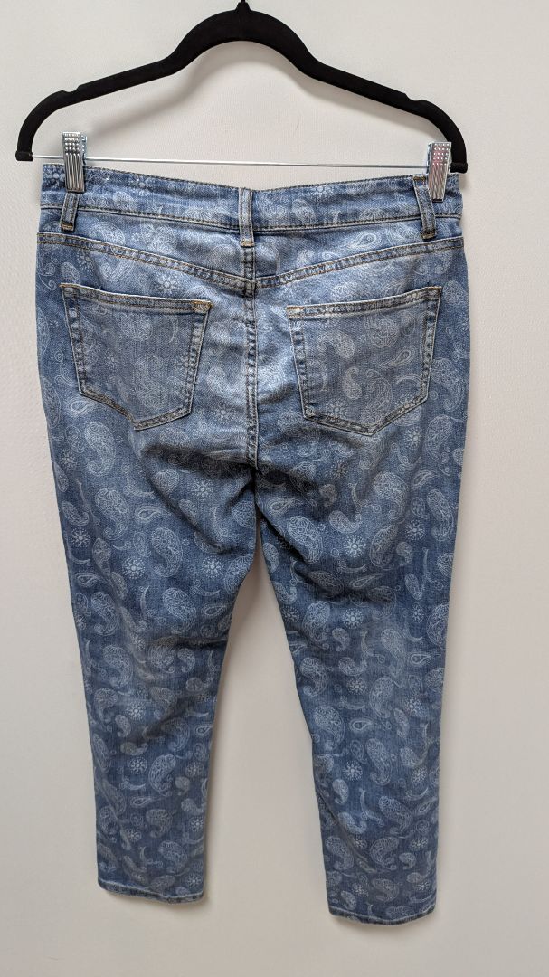 Westport Medium Wash Paisley Print Signature Fit Jeans