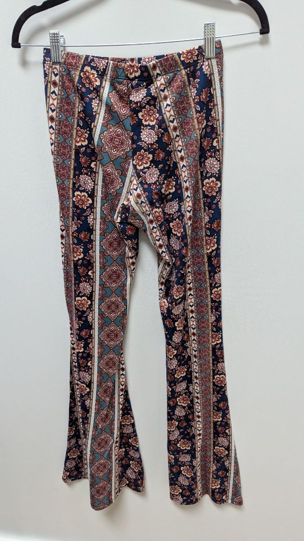 Windsor Multicolor Bohemian Flared Leggings