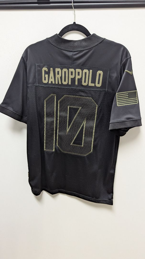 NFL Team Apparel Black San Francisco "Garoppolo" Jersey