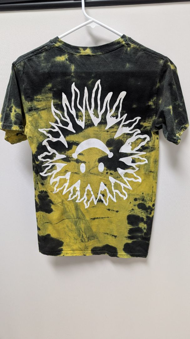 Redbull Records Green Tie-Dye Graphic Tee