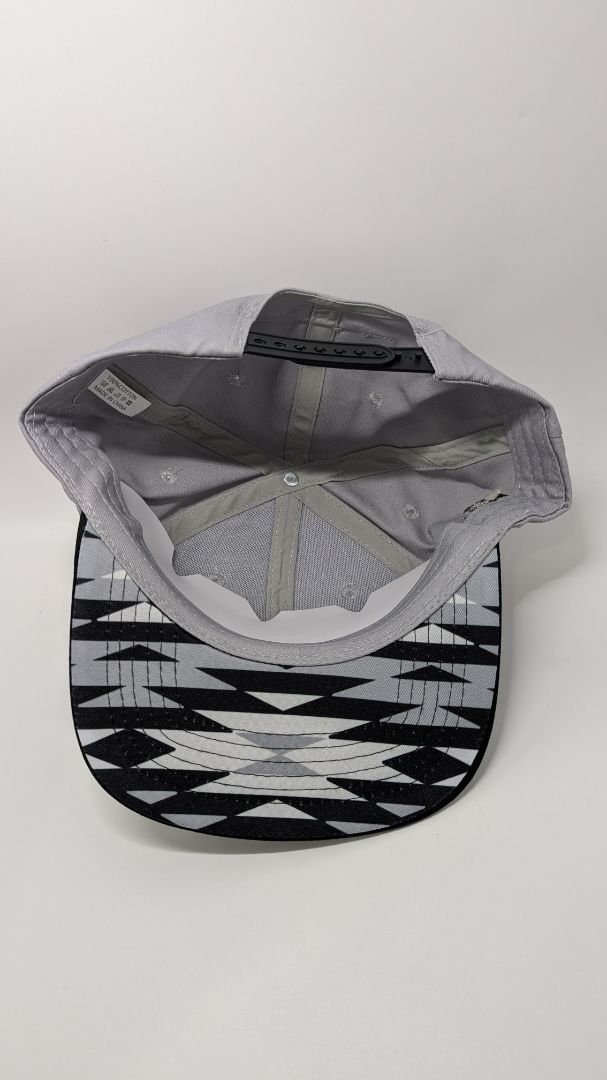 Raiders Grey/Black Logo Sports Baseball Cap