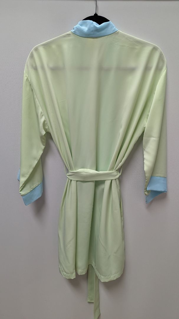 CRUZ Light Green/Light Blue Sleepwear Robe