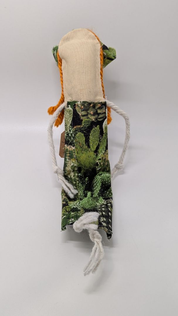 Handmade Cactus Kate Green Modern Primitive Doll