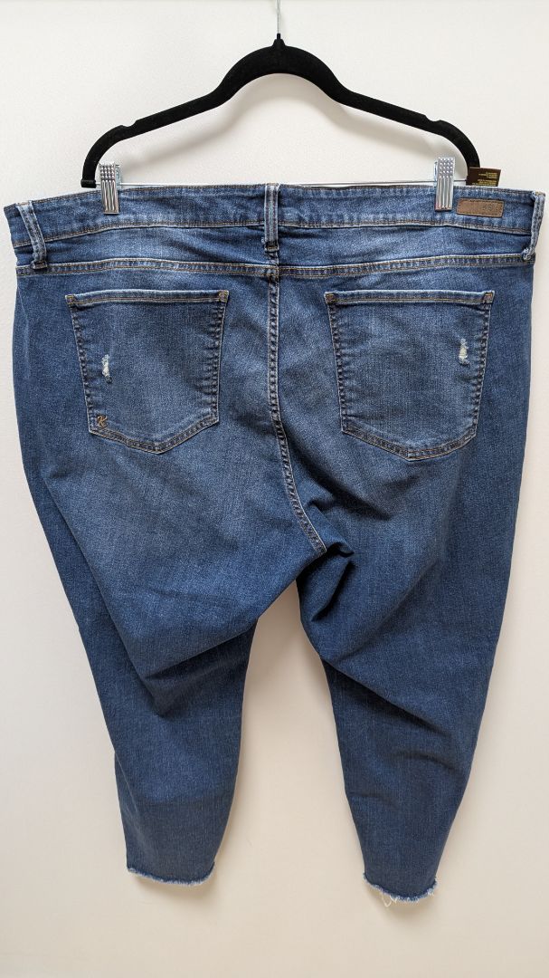 Kut from the Kloth Dark Wash Ankle Skinny Jeans