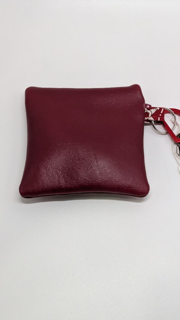 Handmade Maroon Chocolate Lab Poo Waste Bag Holder