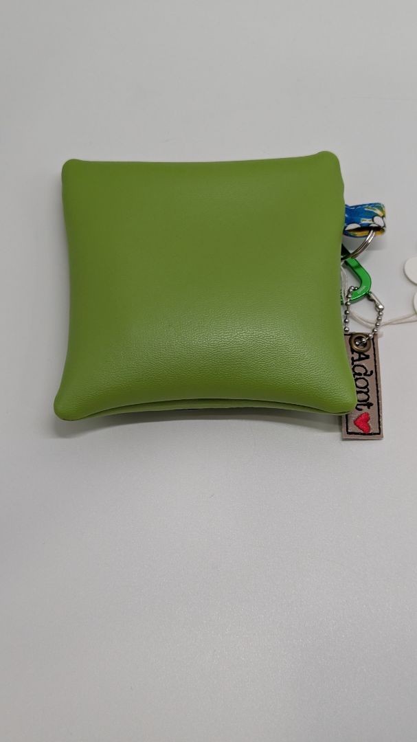 Handmade Green "Paw & Order" Poo Waste Bag Holder