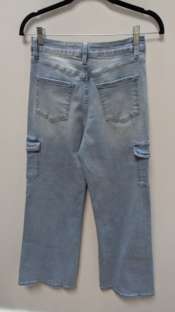 YMI Light Wash High-Rise Skater Jeans