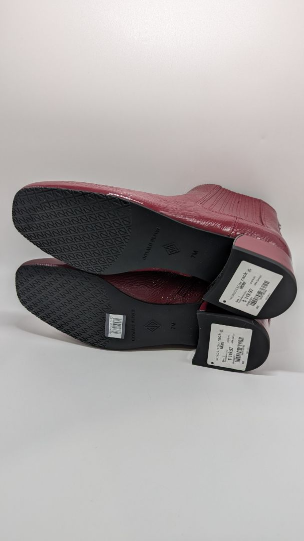 Donald Pliner Cranberry Red Dasia Boots