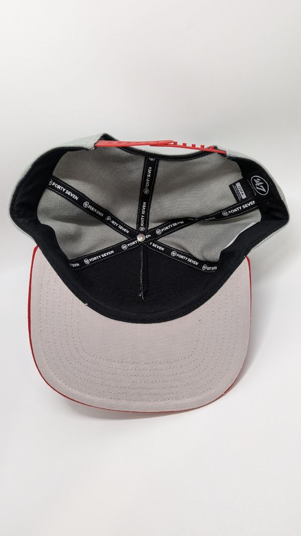 47 Brand Grey/Red "Japan" Baseball Hat
