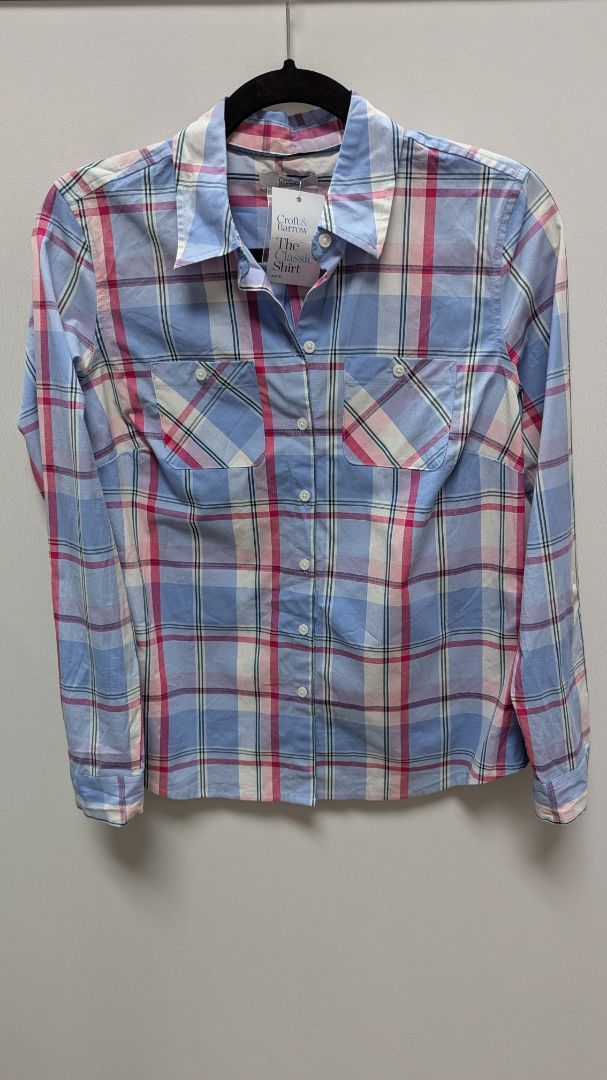 croft and barrow dress shirts Men's Croft & Barrow Classic-Fit No-Iron Spread-Collar Dress Shirt