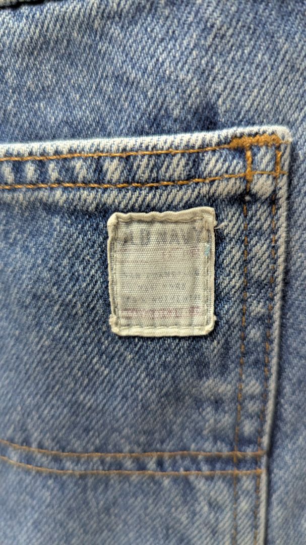 Old Navy Vintage Medium Wash Painter's Jeans