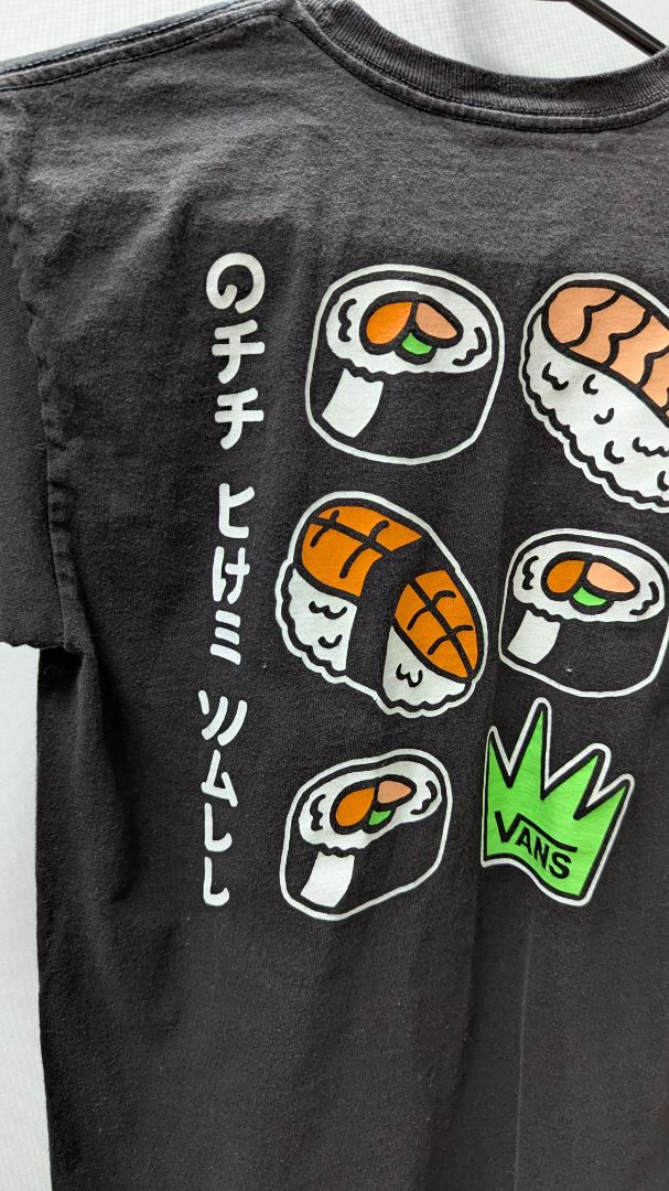VANS Black Sushi Short-Sleeve Graphic Tee