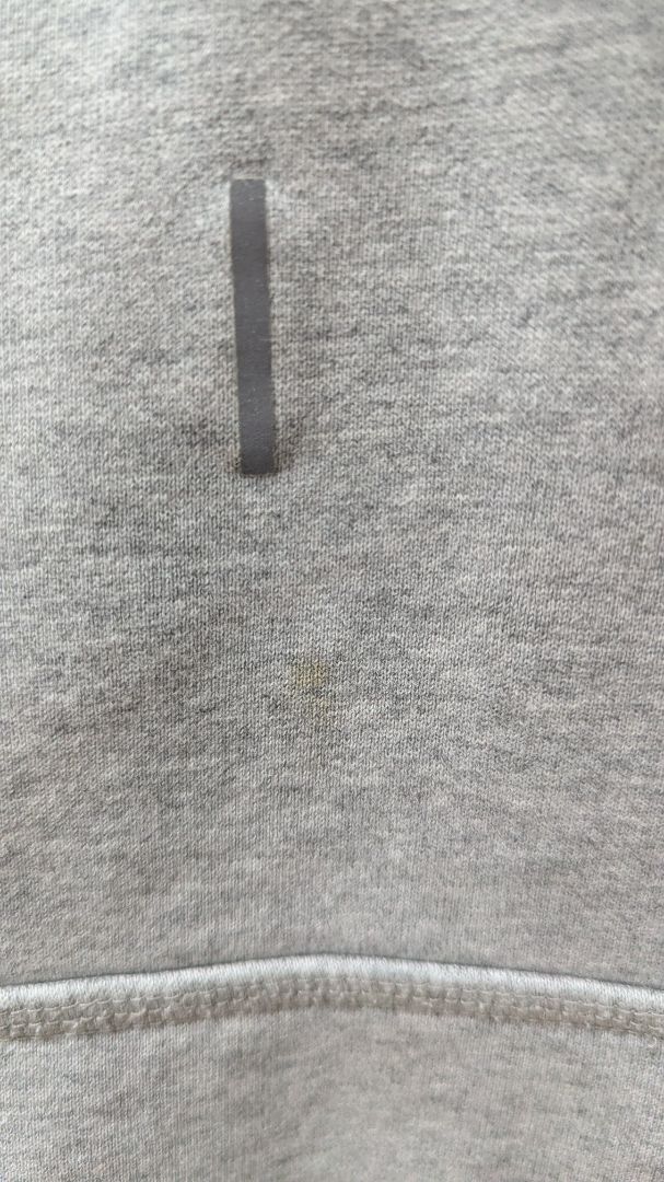 Nike Air Men's Grey Logo Pullover Hoodie