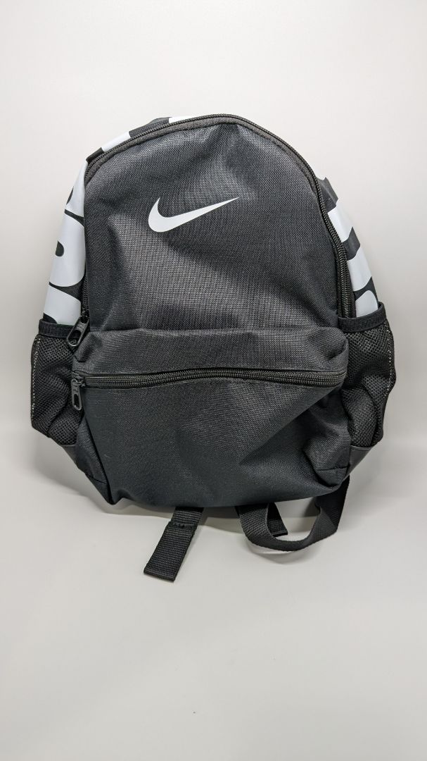 Nike Black/White Logo Mini Multipocket Backpack