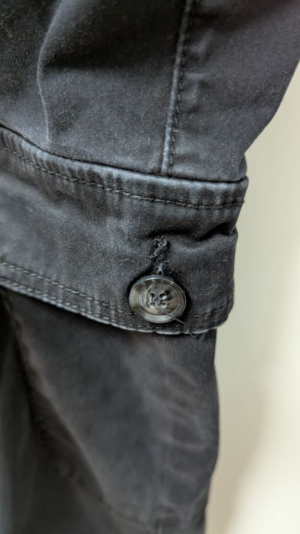 Terra & Sky Faded Black Jogger Cargo Pants