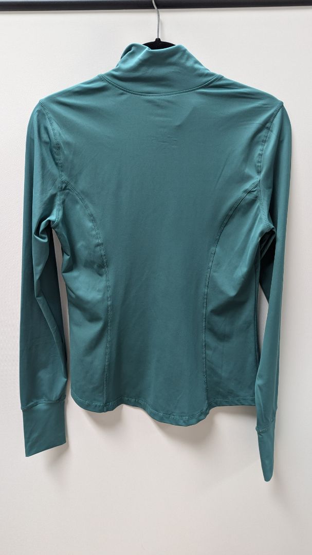 Catherine Malandrino Sport Teal Zippered Active Jacket