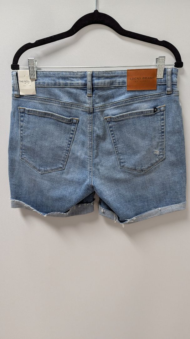 Lucky Brand Light Wash Denim "Roll Up" Shorts