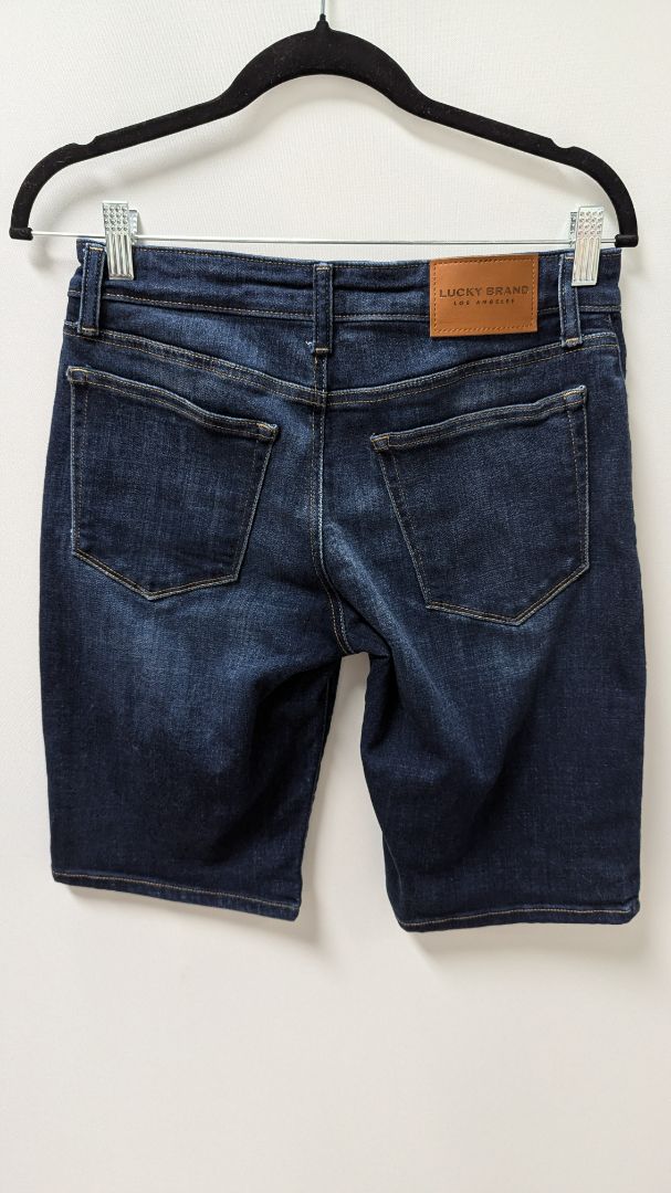 Lucky Brand Dark Wash Denim Bermuda Shorts