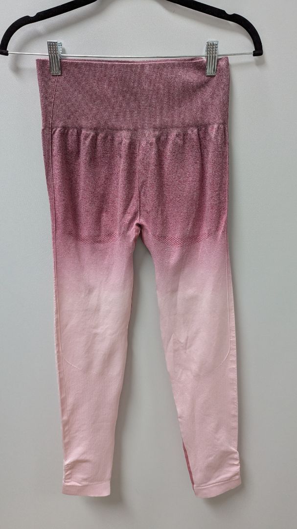 Running Girl Pink/Purple Ombre Seamless Leggings