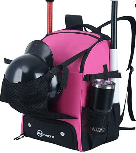 GRAPMKTG Hot Pink & Black Backpack