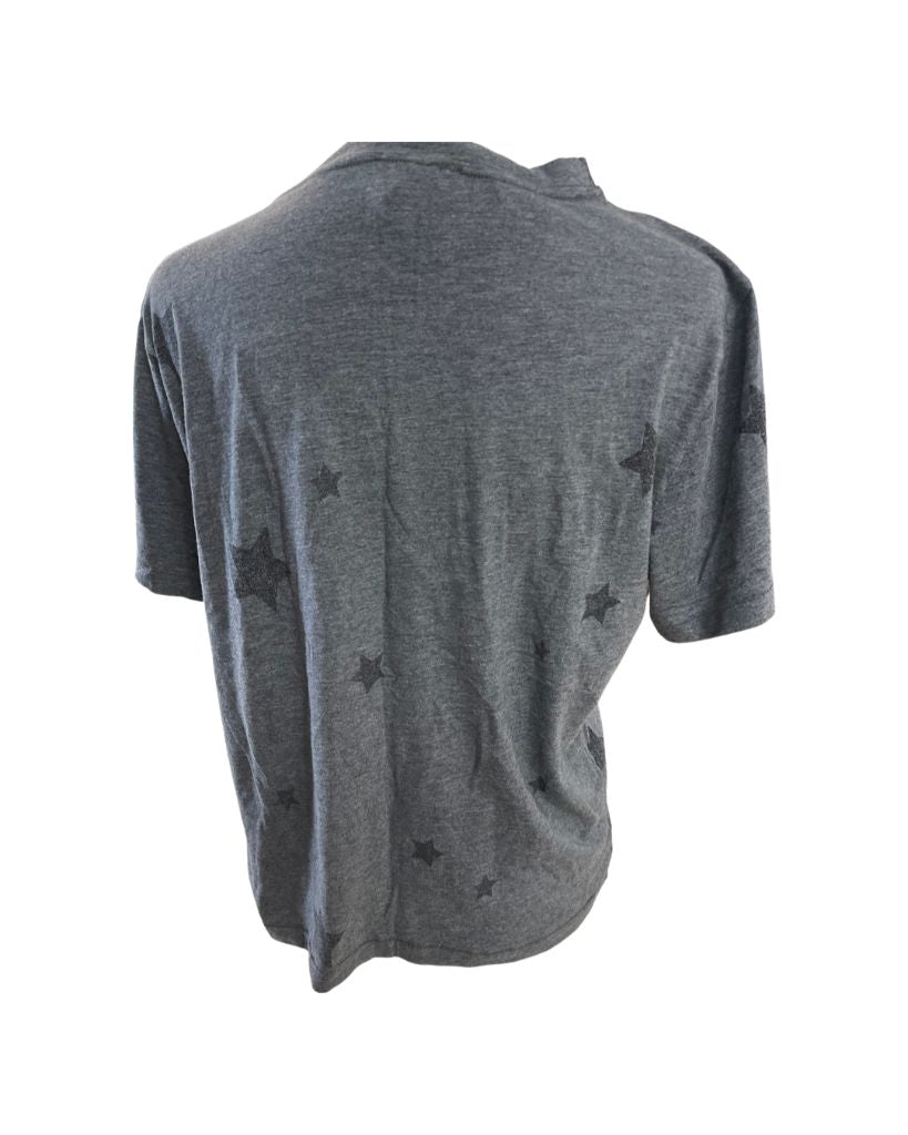 Splendid Grey Tee with Dark Stars