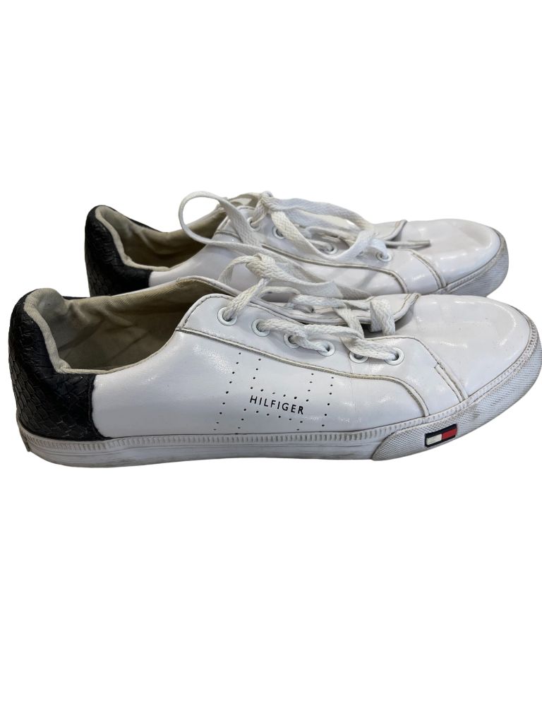 Tommy Hilfiger White Lace Up Sneaker