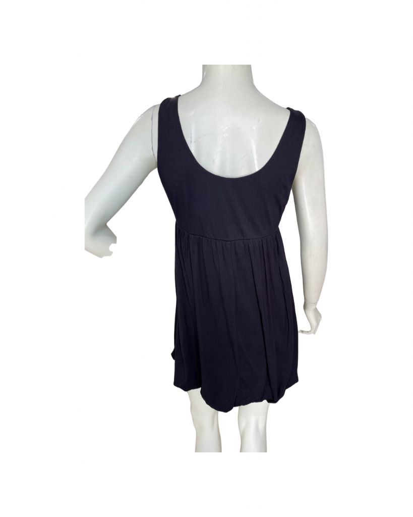 Twenty One Black Tank Bubble Bottom Mini Dress