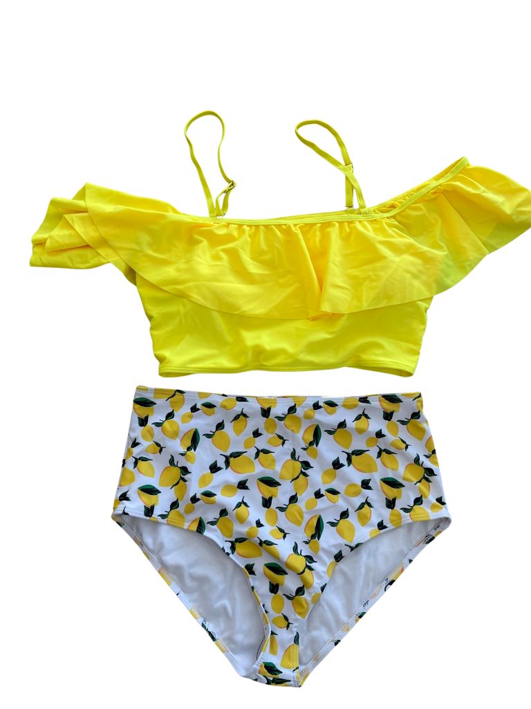 Yellow Lemon Swim Two-Piece