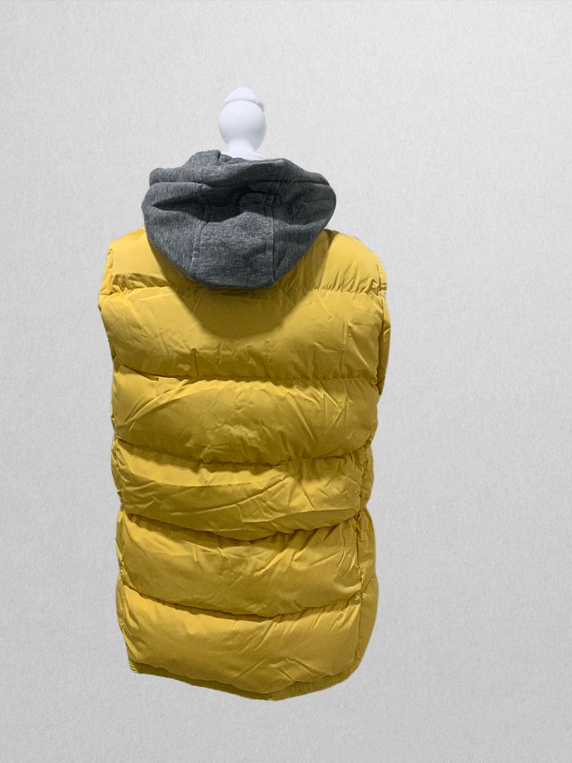 ZShow Hooded Yellow and Gray Vest