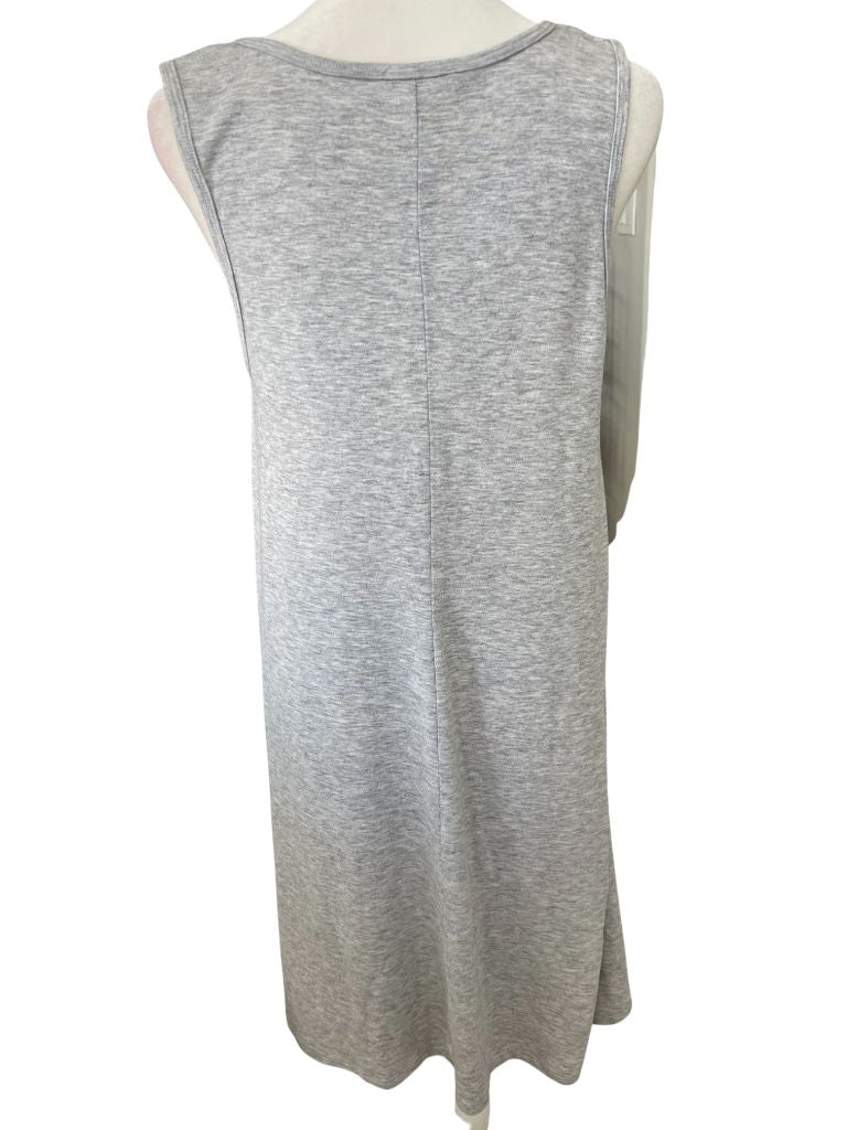 Zenana Outfitters Scoop Neck Grey Tank Dress