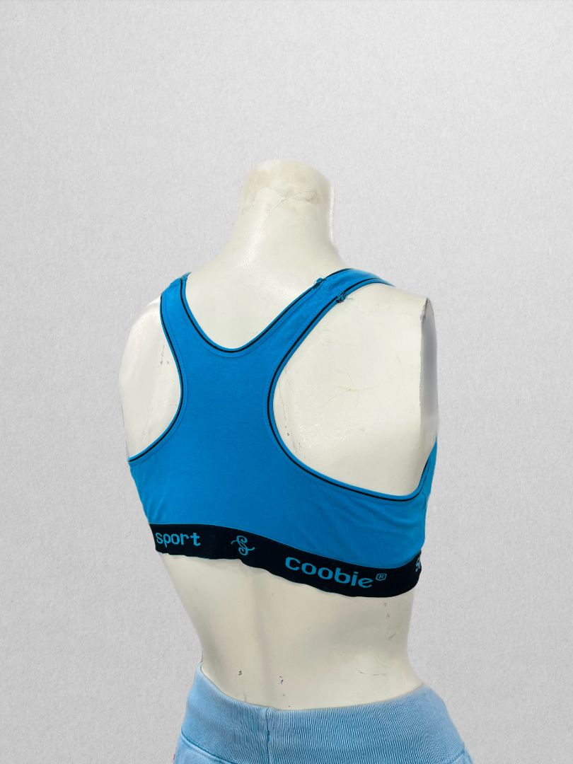 Coobie Bra Blue with Sporty Band (38B)