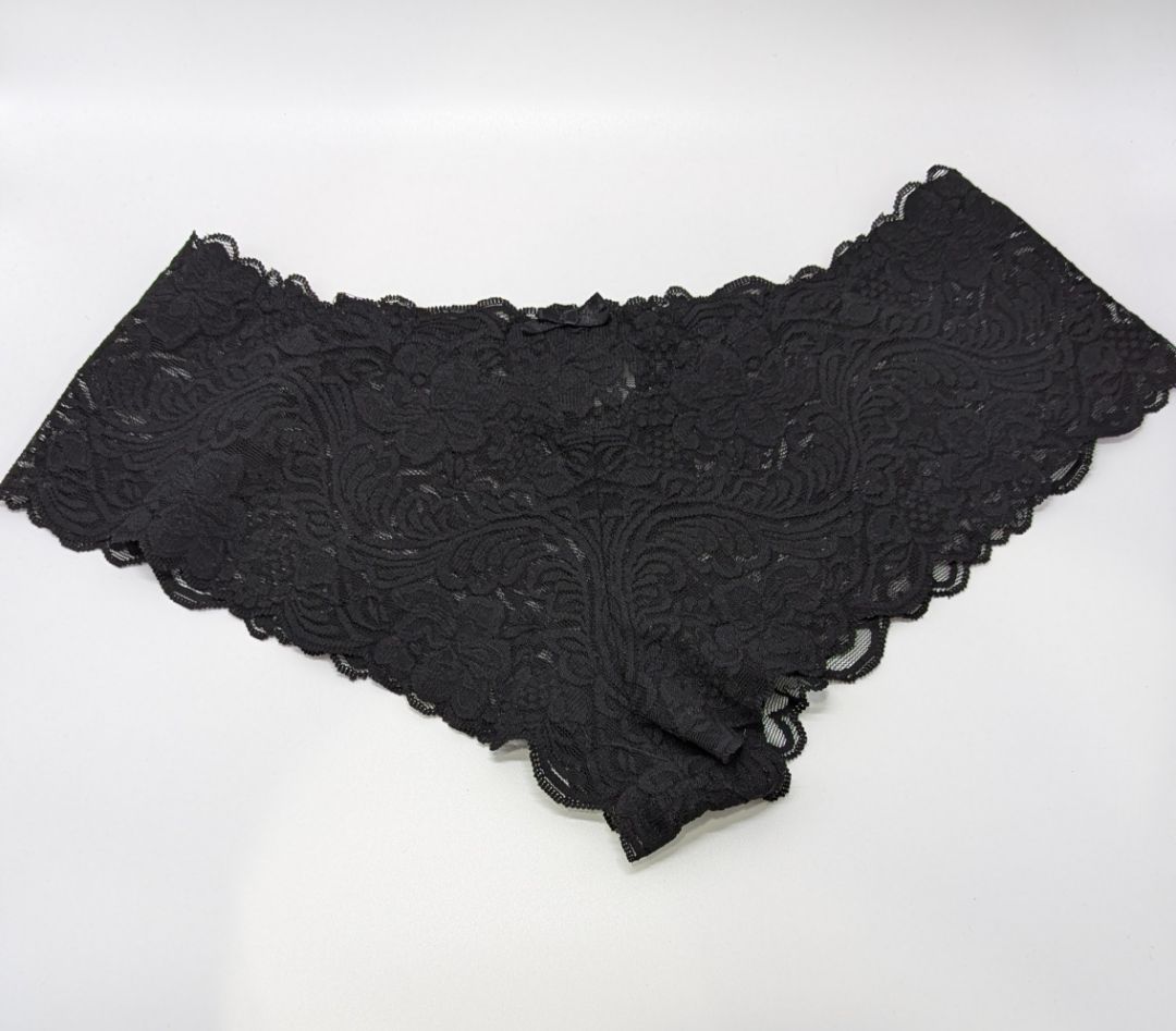 Black Lace Cheeky Panty (NWOT)