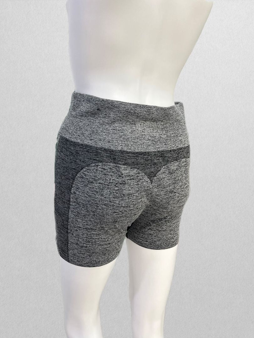 PINK Active Grey Biker Short