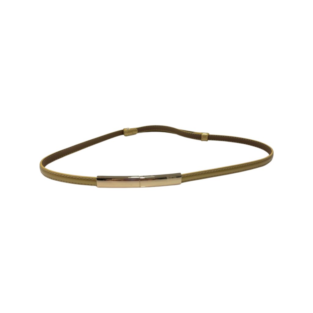 Gold Skinny Belt