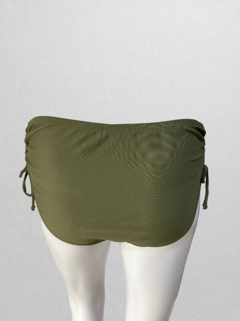 Catalina Swimwear Dark Green Bikini Bottom with Side-Ties