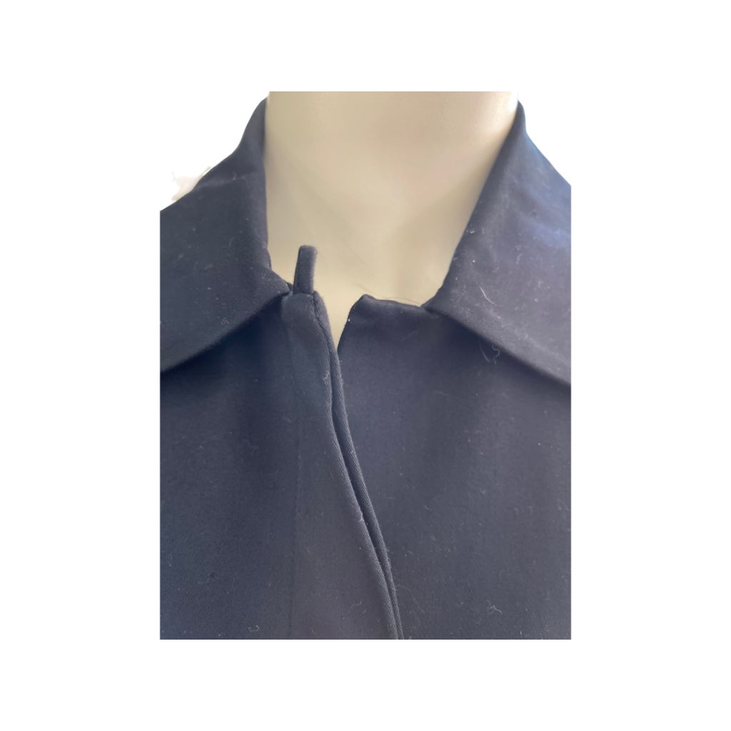 Style & Co Trench Black Trench Coat
