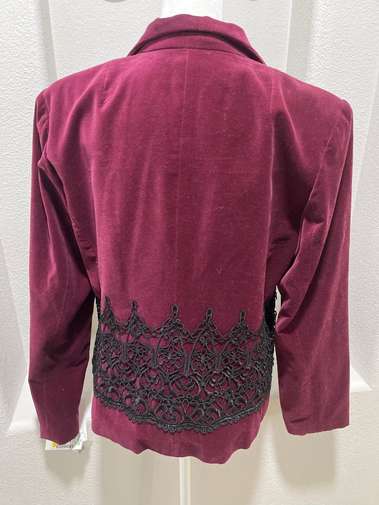 Maggy London Wine Blazer