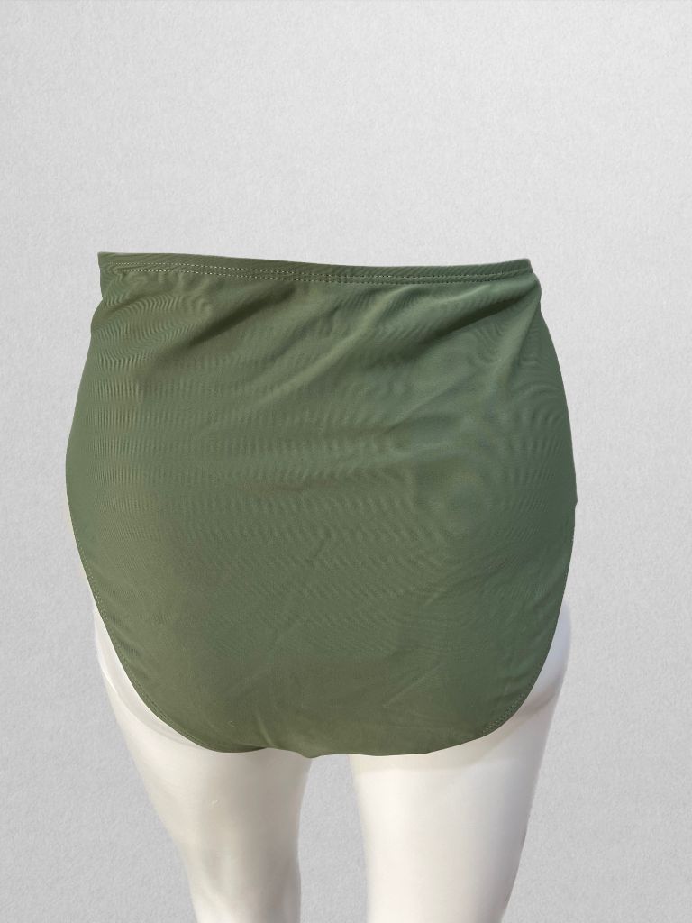 Shekini Green Bikini Wrap Swim Bottom