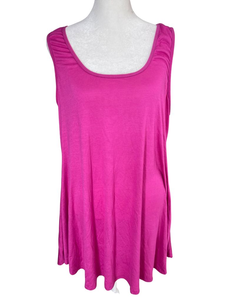 24Seven Pink Tank Dress