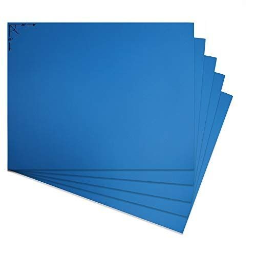 Emraw Blue Posterboard (5pk)