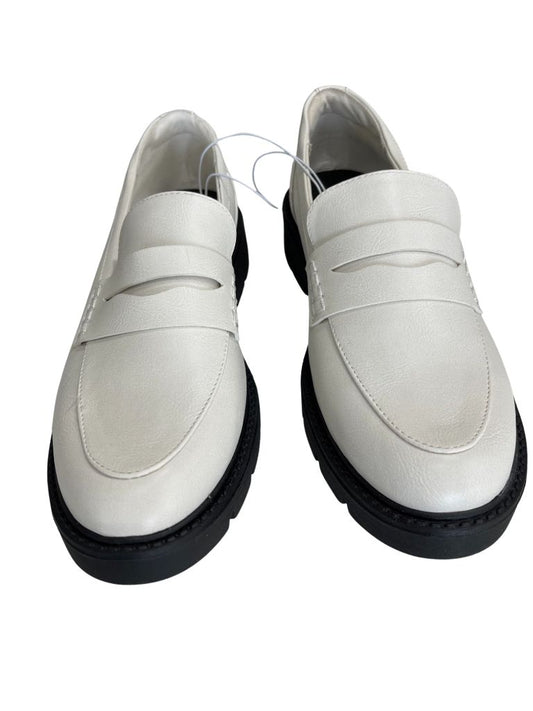A New Day  Off White Platform 'Britney' Loafer (NWT)