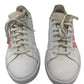 Adidas White/Pink Lace Up Sneaker